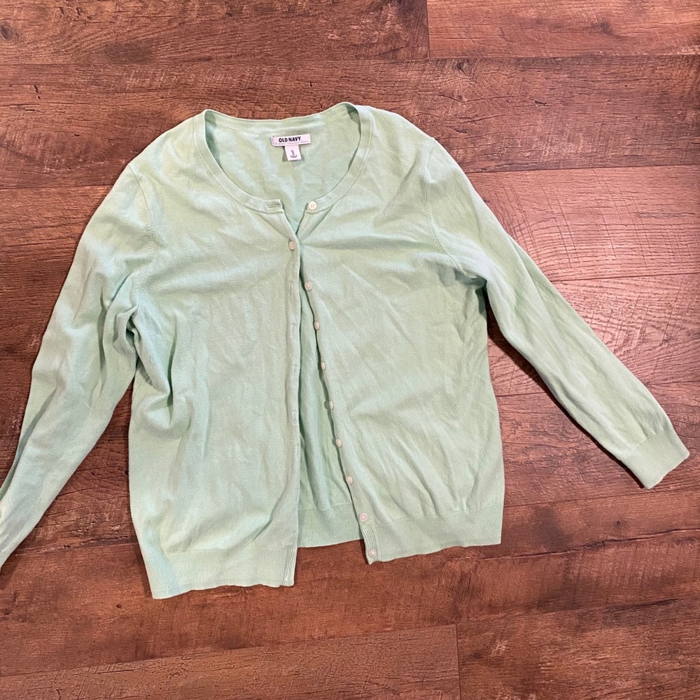 Mint cardigan